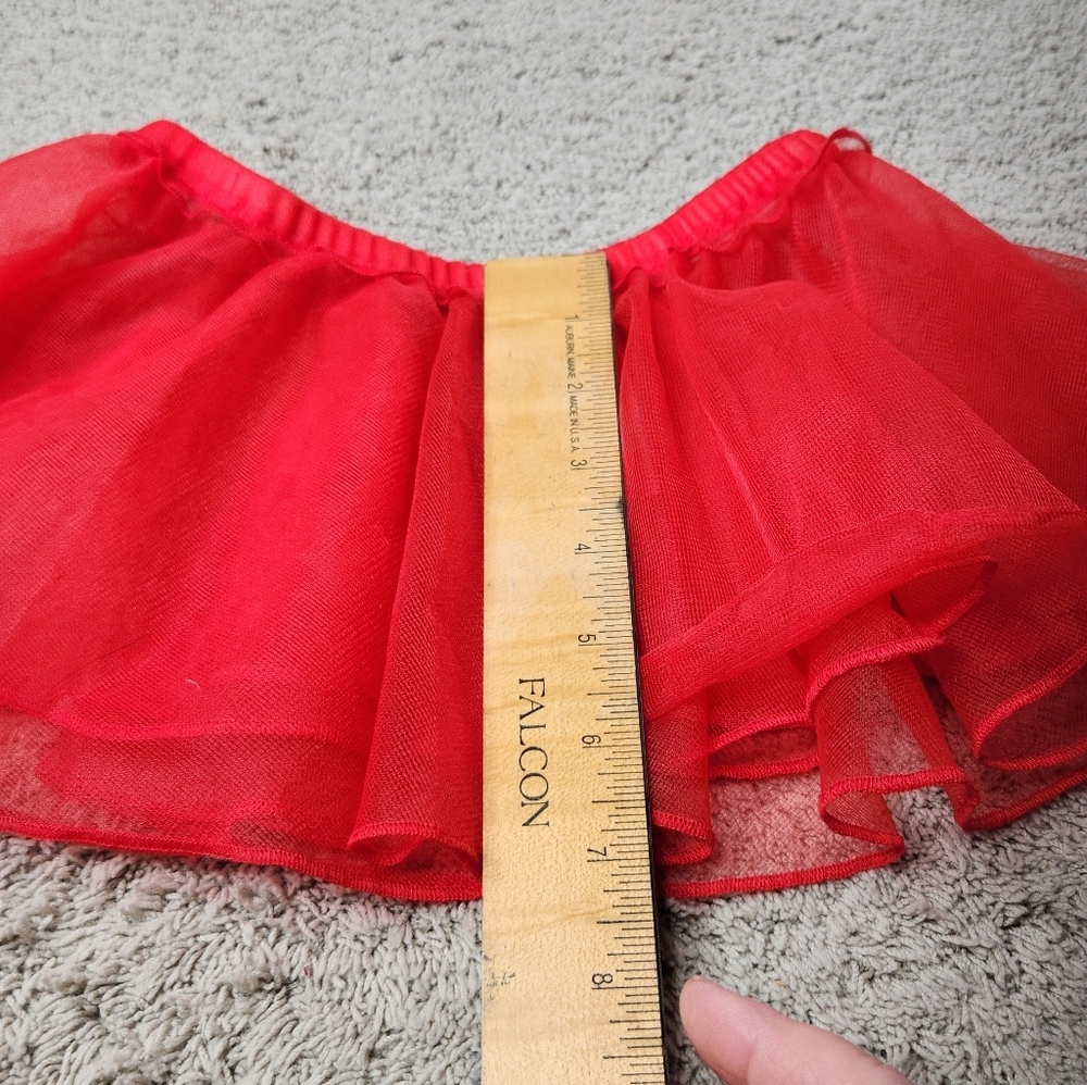 Toddler's Red Tulle Skirt - Carter's - 18M - Picture 3 of 8